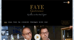 Desktop Screenshot of faye-gastronomie.com